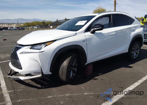 2016 Lexus Nx 200T F Sport z USA, uszkodzony, nr VIN JTJYARBZ6G2045469